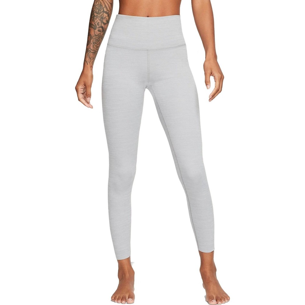 Nike Leggings THE YOGA‎ LUXE 7/8 Silver grey Size XS NEW